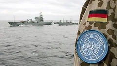 Versorgungsschiff Elbe der deutschen Marine