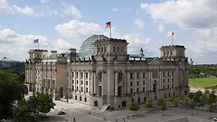 Reichstagsgebäude von Nord-Osten