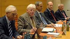 von links: Prof. Johann Eekhof, Prof. Heinrich Oberreuter, Dr. Michael Kemmer