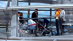 Visiteurs dans le Bundestag