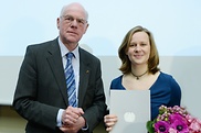 Norbert Lammert, Preisträgerin Sandra Stalinski