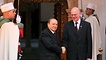 Bundestagspräsident Norbert Lammert (rechts) mit Abdelaziz Bouteflika, Präsident Algeriens .