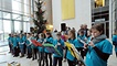 Schüler von der evangelischen Grundschule aus Bad Düben musizieren