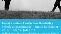 Flyer: Einladung zur Ausstellungseröffnung