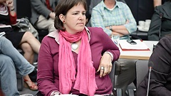 Heike Hänsel, Vorsitzende des Unterausschusses