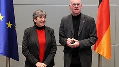 Bundestagspräsident Prof. Dr. Norbert Lammert empfängt Dr. Sima Samar, die Trägerin des