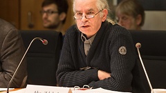 Hubertus Zdebel (Die Linke) im Umweltausschuss