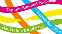 Ankündigungsplakat zum Tag der Ein- und Ausblicke am 7. September 2014