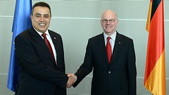 Tunesiens Ministerpräsident Mehdi Jomaa, Bundestagspräsident Norbert Lammert