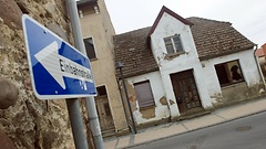 Leerstand im Zentrum von Loitz (Mecklenburg-Vorpommern)