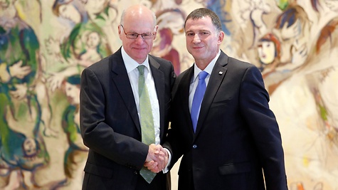 Norbert Lammert and Yuli-Yoel Edelstein