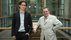 Marco Dohle (links) und Gerhard Vowe untersuchen die politische Kommunikation in der „Online-Welt“.