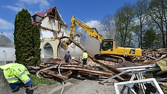 Das Zwickauer Haus der NSU-Terrorzelle wurde abgerissen.